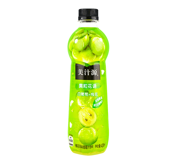 Chinese Minute Maid White Grape and Sophora Flavor 420ml