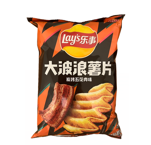 Chinese Lays Charcoal Grilled Pork Belly Flavor 70g