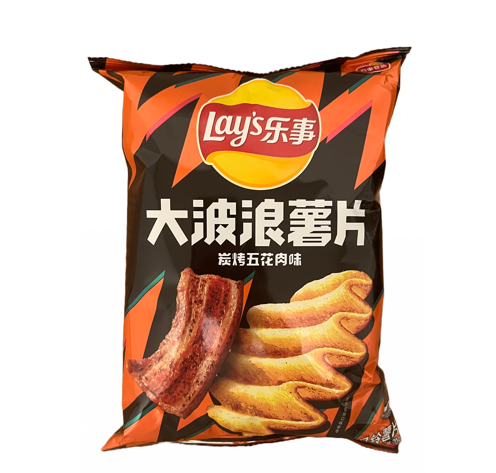 Chinese Lays Charcoal Grilled Pork Belly Flavor 70g Wildn Snacks