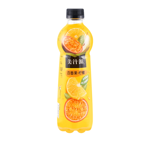 Chinese Minute Maid Passionfruit and Lemon Flavor 420ml
